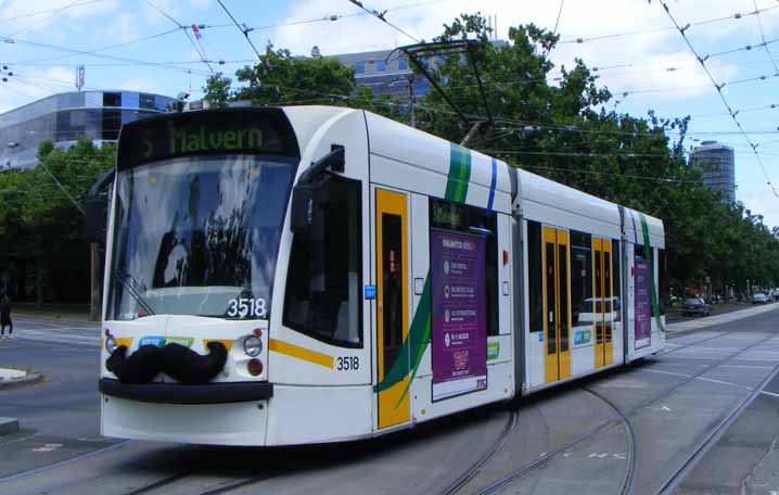 Yarra Trams Combino 3518 Movember